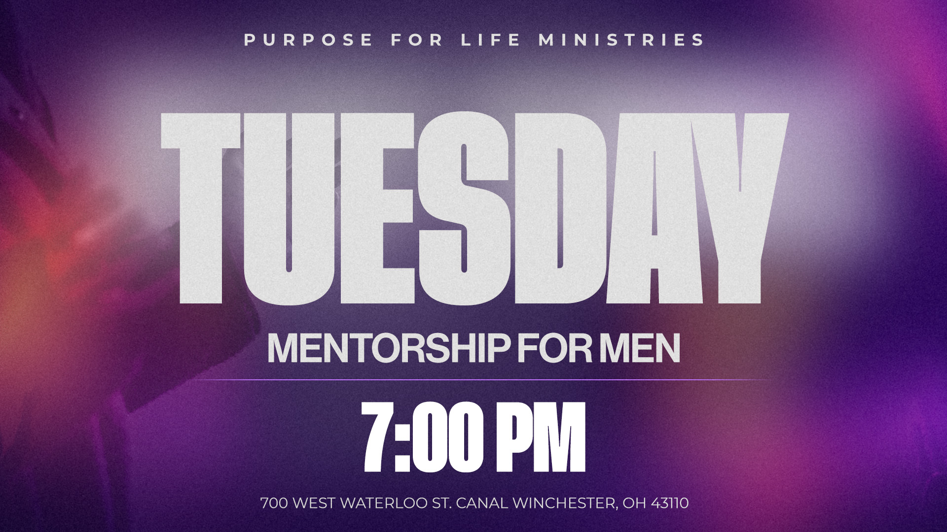 Tuesday Mentorship for Men